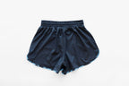 LATITUDE Shorts With Checkered Trim