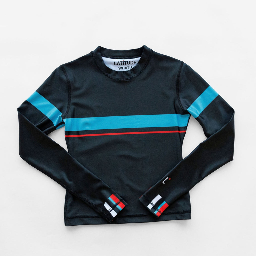 Striped Long Sleeve Rashguard