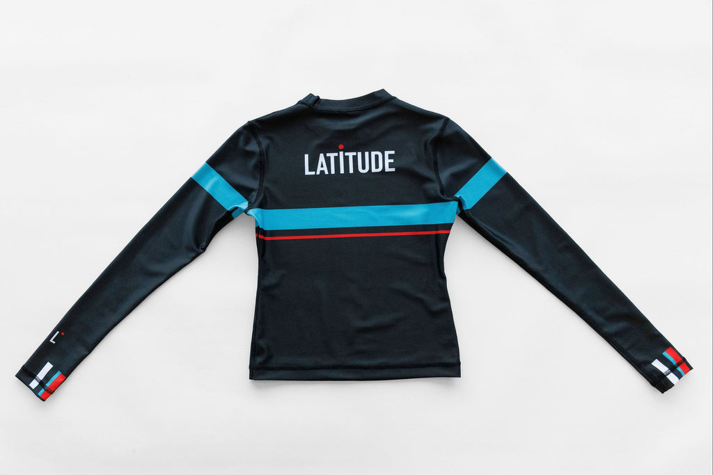 Striped Long Sleeve Rashguard