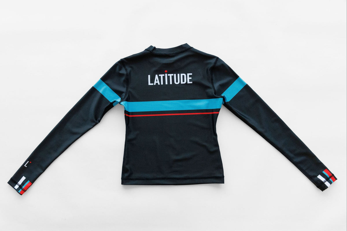 Striped Long Sleeve Rashguard
