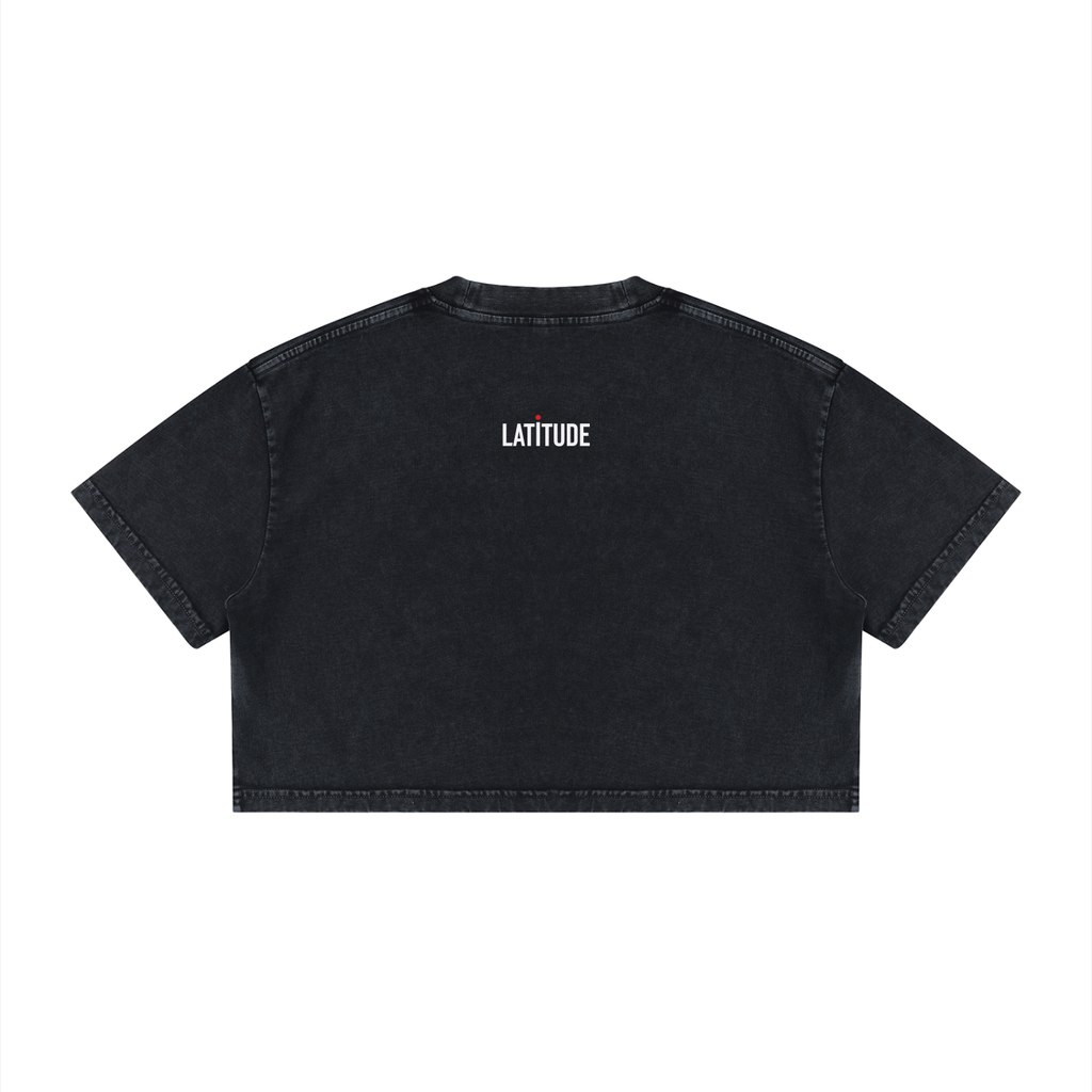 Attitude Is Everything Cropped Top